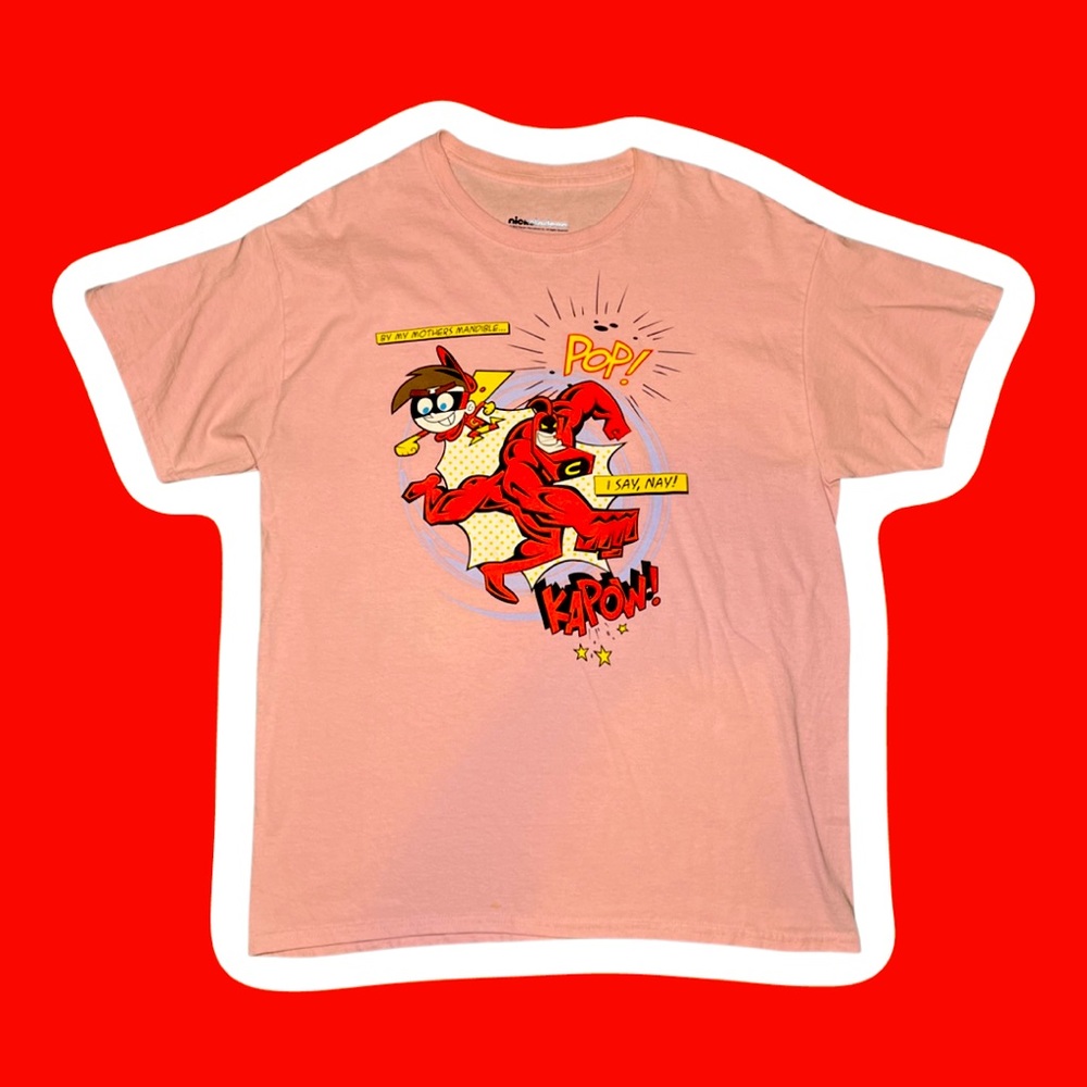 The Fairly OddParents Graphic Tee - Timmy and crimson chin